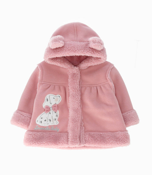 Polerón recién nacida micropolar 0 meses / Rosado