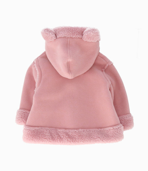 Polerón recién nacida micropolar 0 meses / Rosado