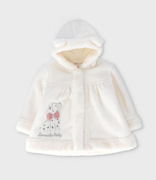 Polerón recién nacida micropolar 0 meses / Blanco