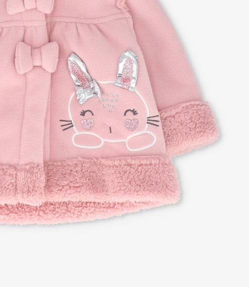 Polerón recién nacida con conejo 0 meses / Rosado