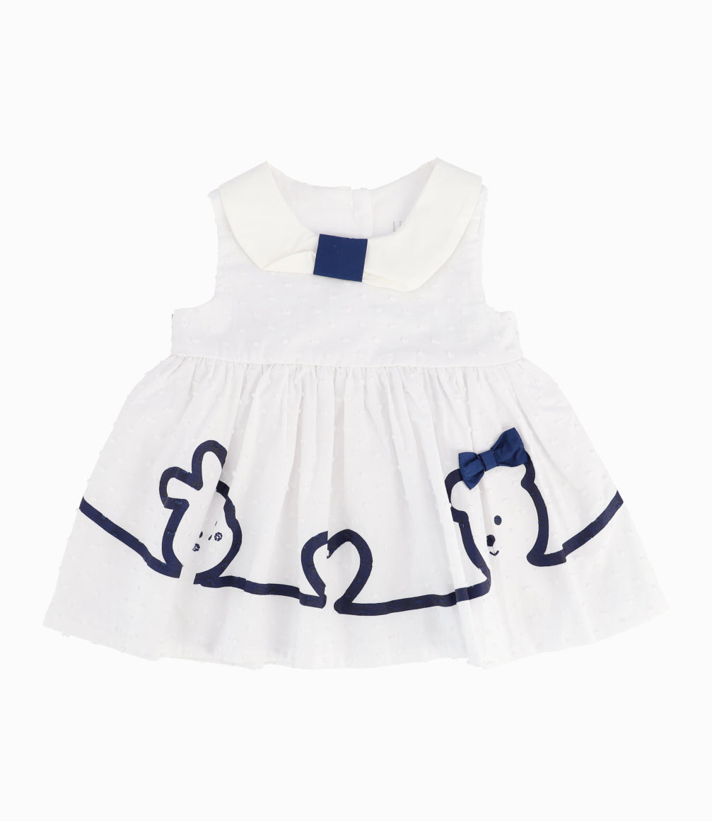 Vestido Recién Nacida Con Bolero