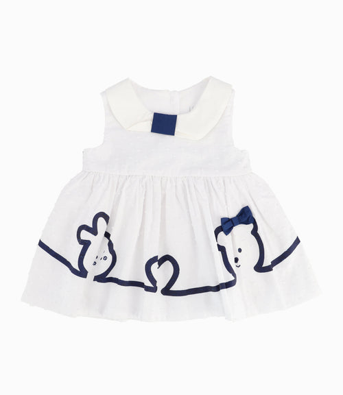 Vestido Recién Nacida Con Bolero