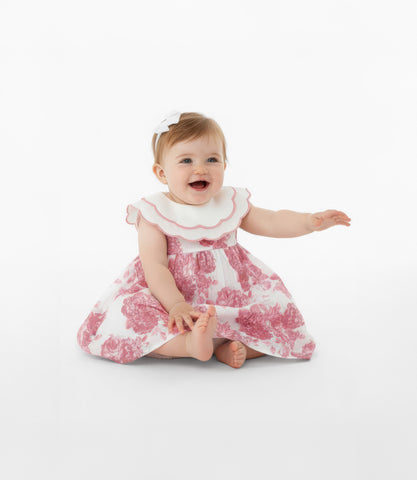 Vestido Recién Nacida Floreado