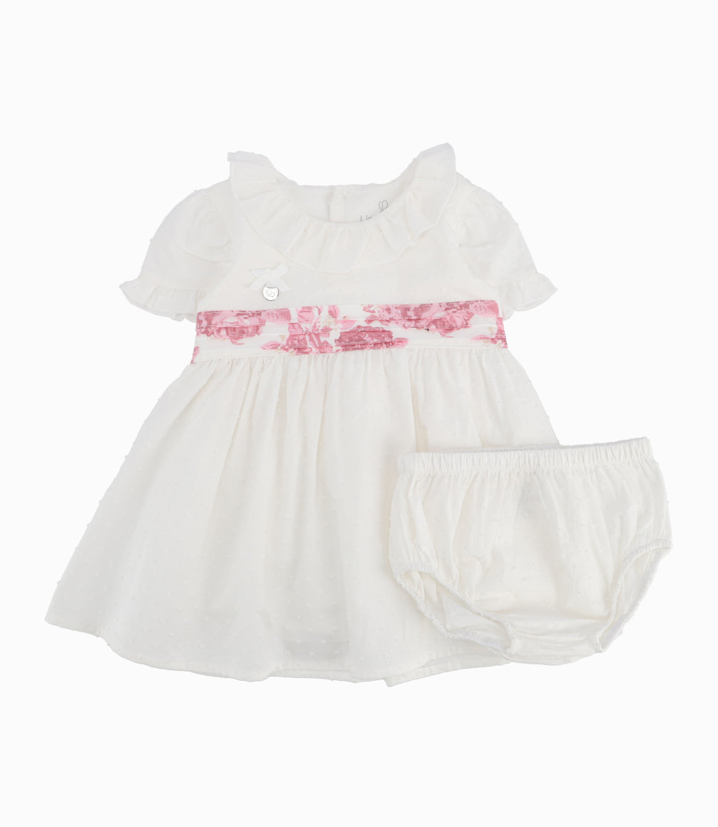 Vestido Recién Nacida Con Puntos