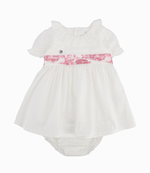 Vestido Recién Nacida Con Puntos