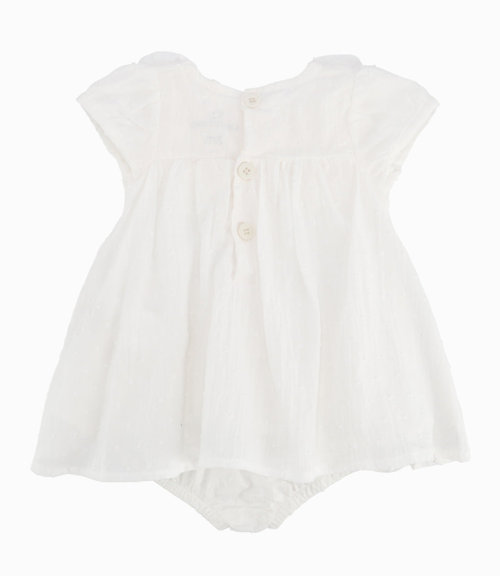 Vestido Recién Nacida Con Flores