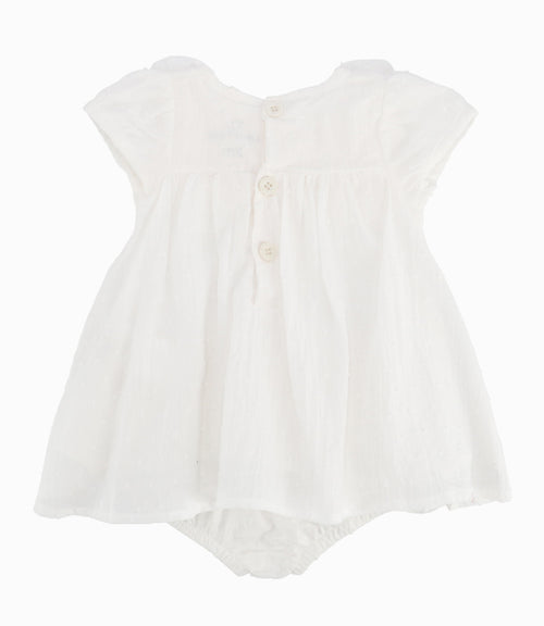 Vestido Recién Nacida Con Flores