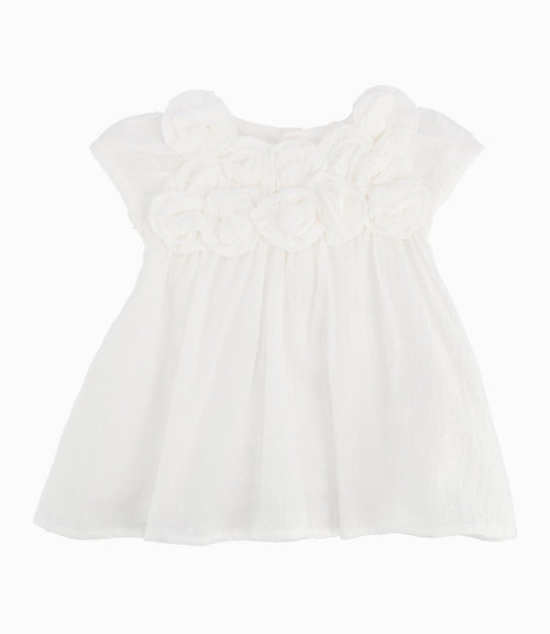 Vestido Recién Nacida Con Flores