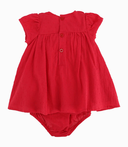 Vestido Recién Nacida Con Flores