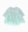 Vestido recién nacida tejido