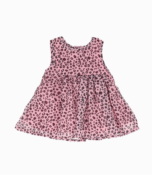 Vestido recién nacida con bolero acolchado 0 meses / Palo Rosa