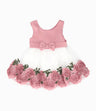 Vestido Recién nacida con tul