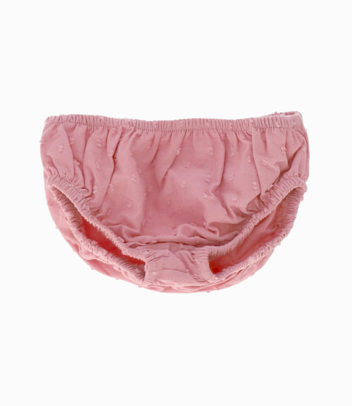 Vestido recién nacida bordado 0 meses / Rosado