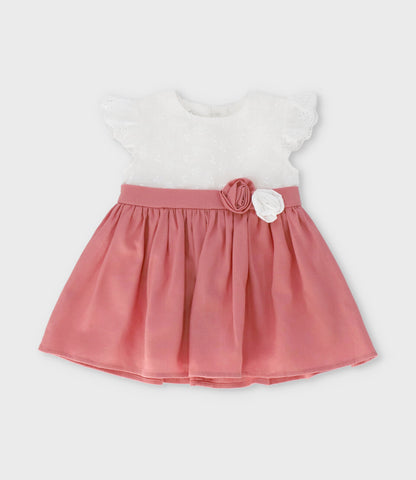 Vestido recién nacida con bordado