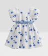 Vestido recién nacida floreado