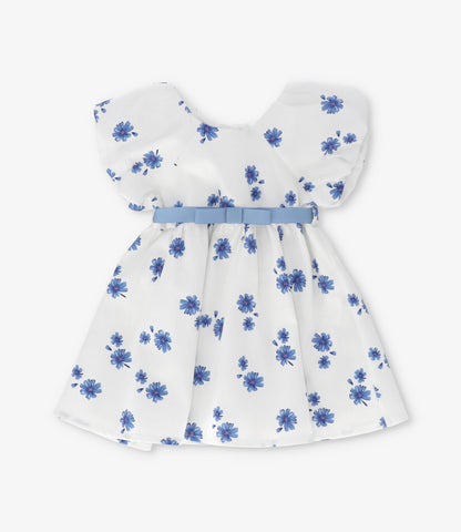 Vestido recién nacida floreado