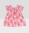 Vestido recién nacida floreado