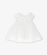 Vestido recién nacida con vuelos