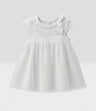 Vestido recién nacida con vuelos
