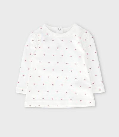 Jardinera recién nacida tejida 0 meses / Coral