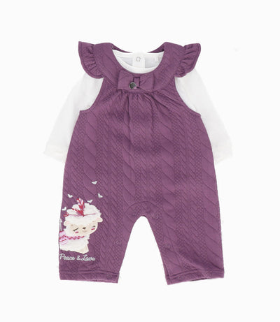 Jardinera Recién Nacida Trenzada