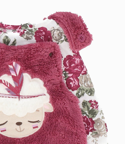 Jardinera Recién Nacida Con Polera