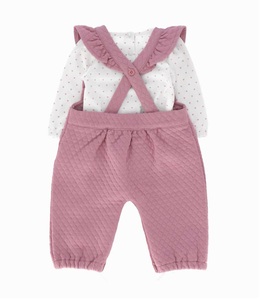 Jardinera recién nacida con vuelos 0 meses / Burdeo