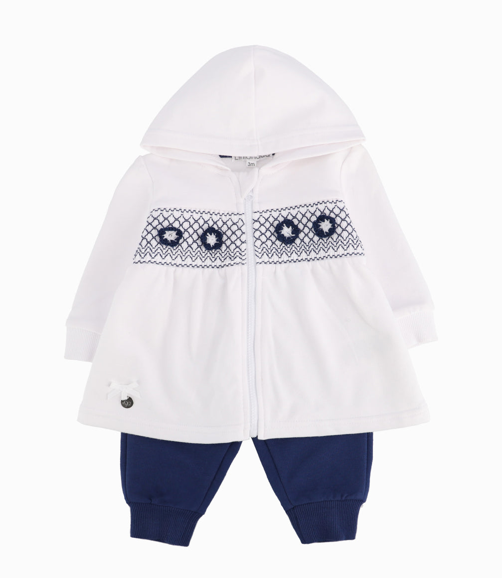 Conjunto Buzo Recién Nacida De Polerón Y Pantalón
