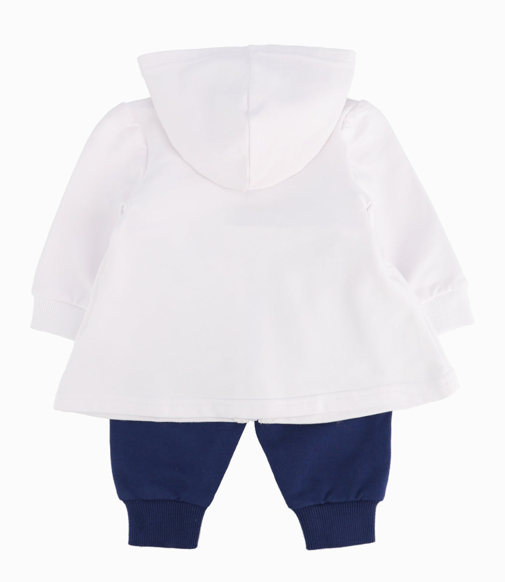 Conjunto Buzo Recién Nacida De Polerón Y Pantalón