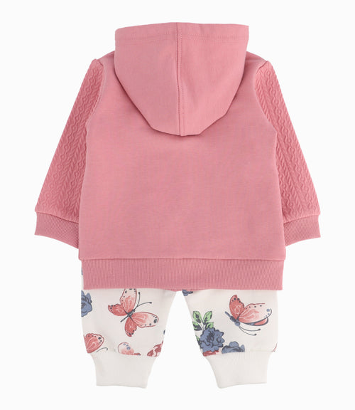 Conjunto Buzo Recién Nacida De Polerón y Pantalón