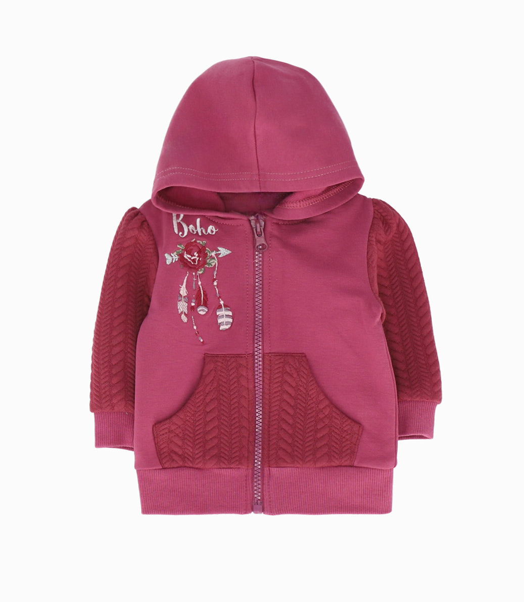 Conjunto Buzo Recién Nacida De Polerón Y Pantalón