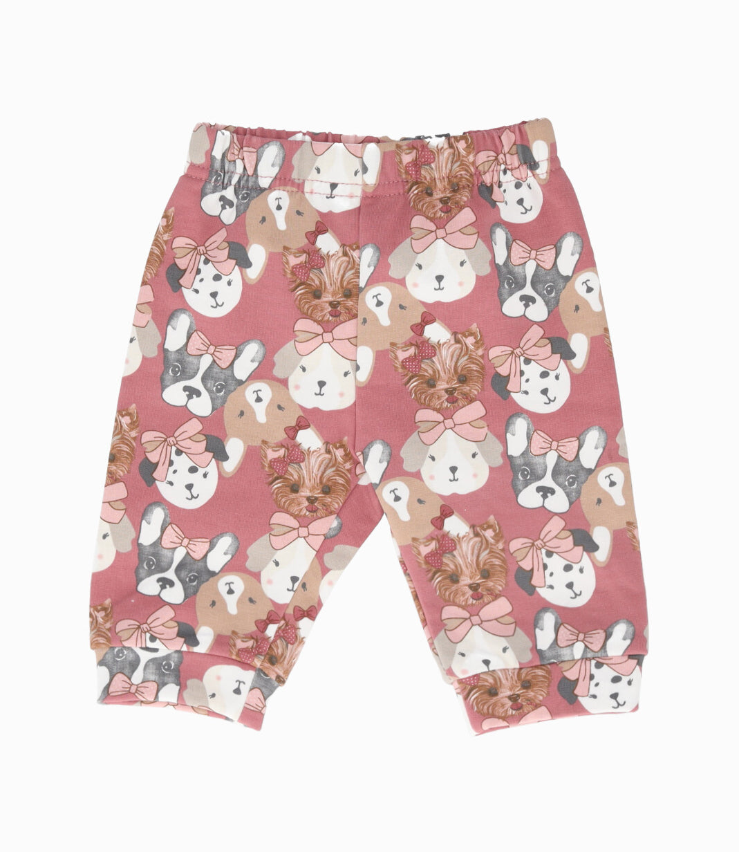 Buzo recién nacida con perritos 0 meses / Rosado