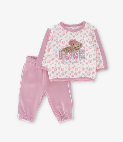 Buzo recién nacida animal print