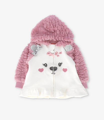 Buzo recién nacida con oso