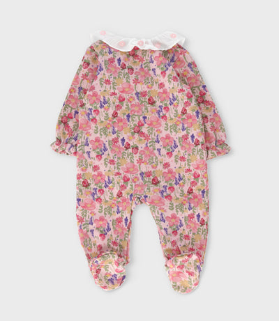 Enterito recién nacida floreado