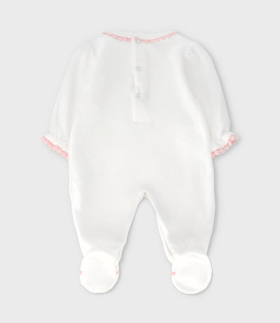 Enterito recién nacida con vuelos 0 meses / Blanco