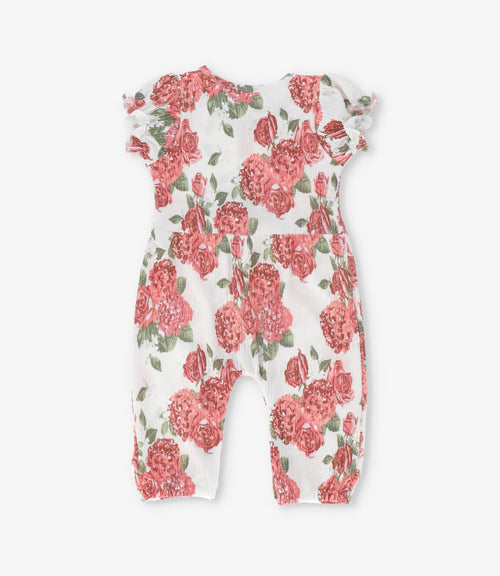 Enterito recién nacida con rosas 0 meses / Rojo