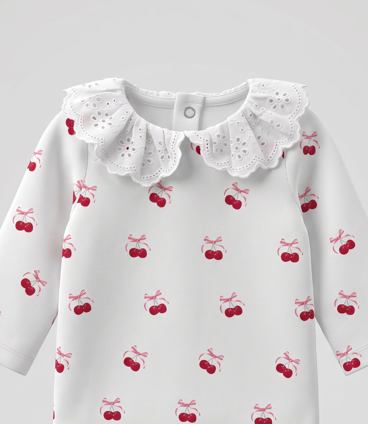 Body recién nacida con cherry 0 meses / Crudo