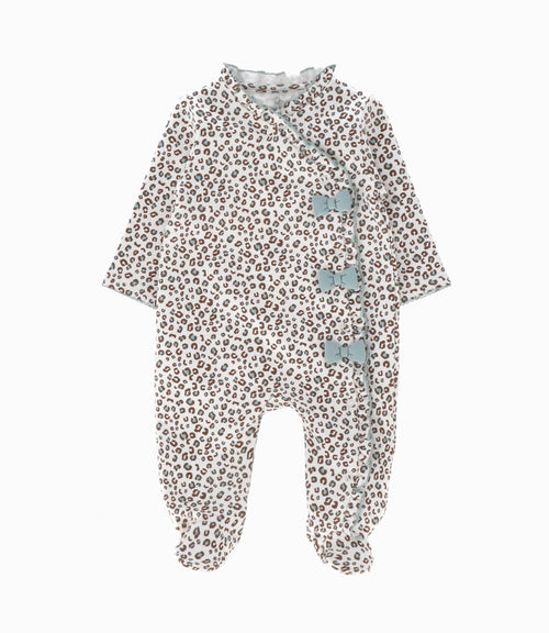 Enterito Recién Nacida Animal Print 0 meses / Menta