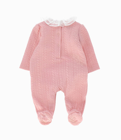 Enterito Recién Nacida Trenzado 0 meses / Rosado