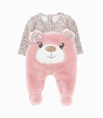 Enterito Recién Nacida Animal Print 0 meses / Rosado