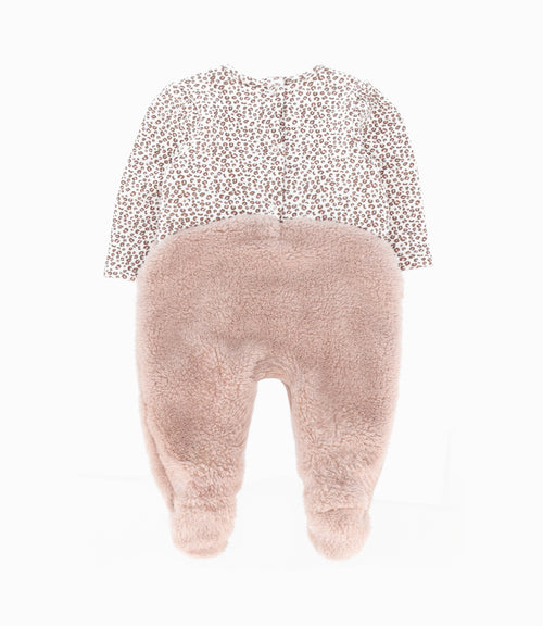 Enterito Recién Nacida Animal Print 0 meses / Beige