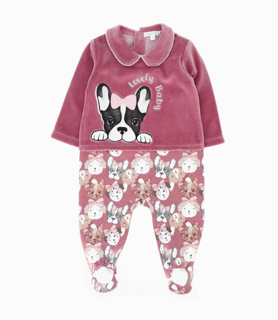 Enterito recién nacida con perrito 0 meses / Coral