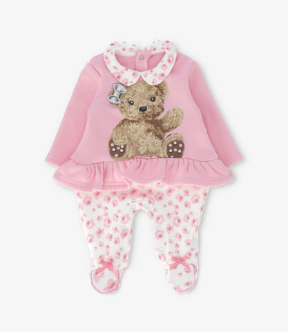 Enterito recién nacida animal print