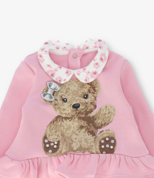 Enterito recién nacida animal print