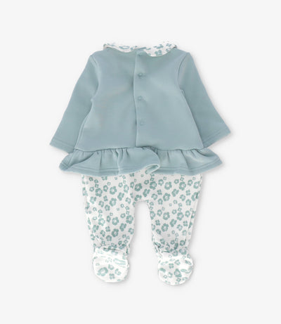 Enterito recién nacida animal print