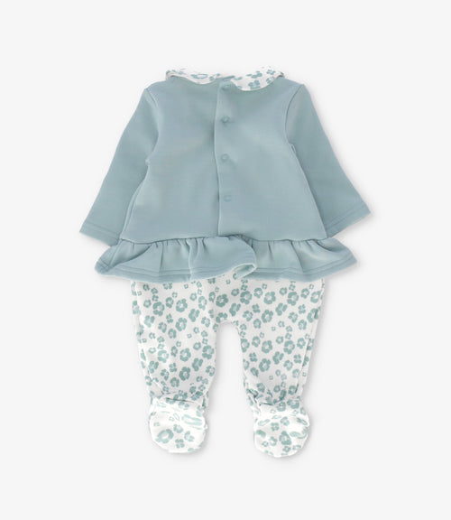 Enterito recién nacida animal print