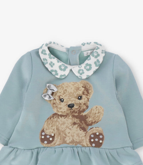 Enterito recién nacida animal print