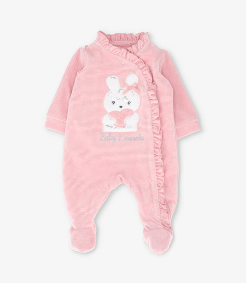 Enterito recién nacida de cotelé con conejo 0 meses / Rosado