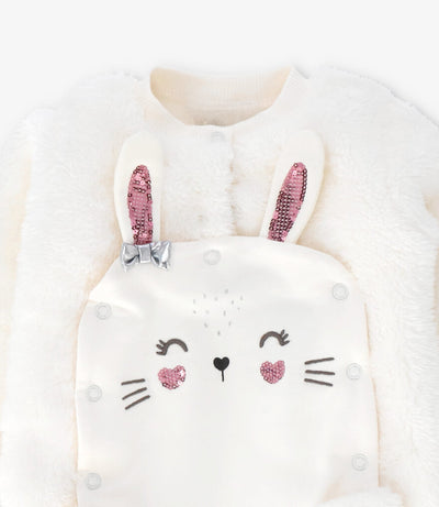 Enterito recién nacida con conejo 0 meses / Crudo